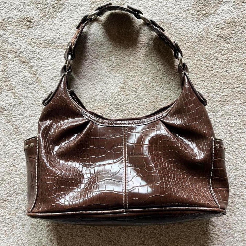 Brown chic Bisou Bisou shoulder/hand bag